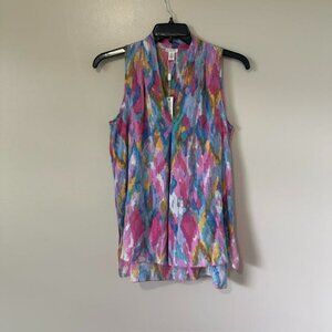 SPENCE Women’s Multi-Color Sleeveless Top / NWT